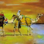 Trazos para narrar el alma: la pintura contemporánea en el Medio Oriente